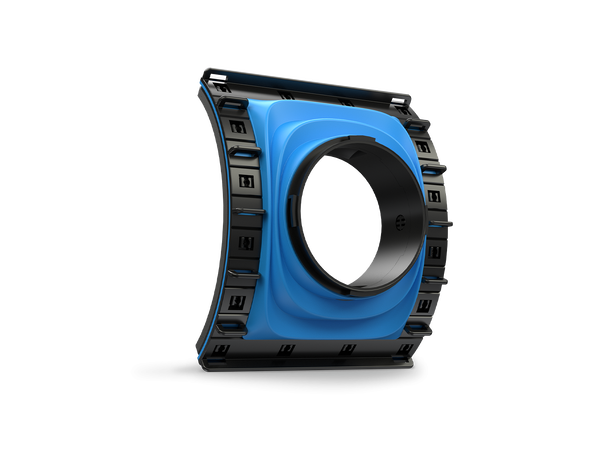 The GPS Air DM-S is an accessory to install the DM-2 NPBI system on the side of a round duct.