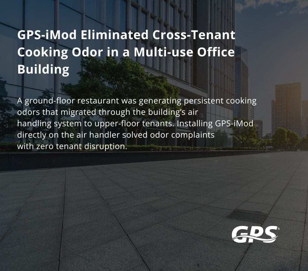 Office location that had odor problem resolved with GPS-iMod.