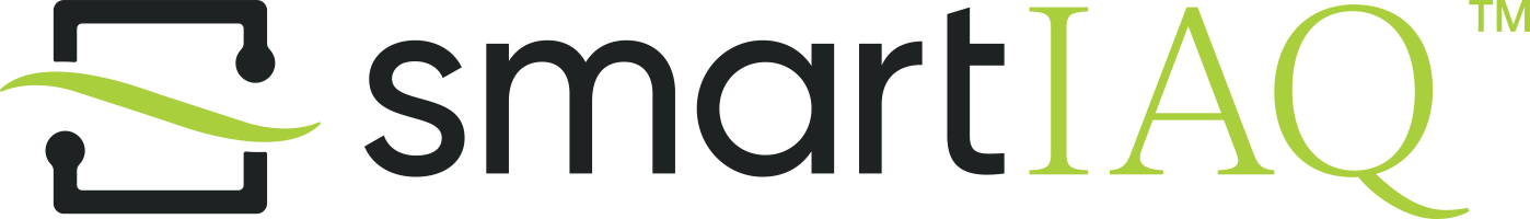smartIAQ Intelligent Clean Air System logo dark